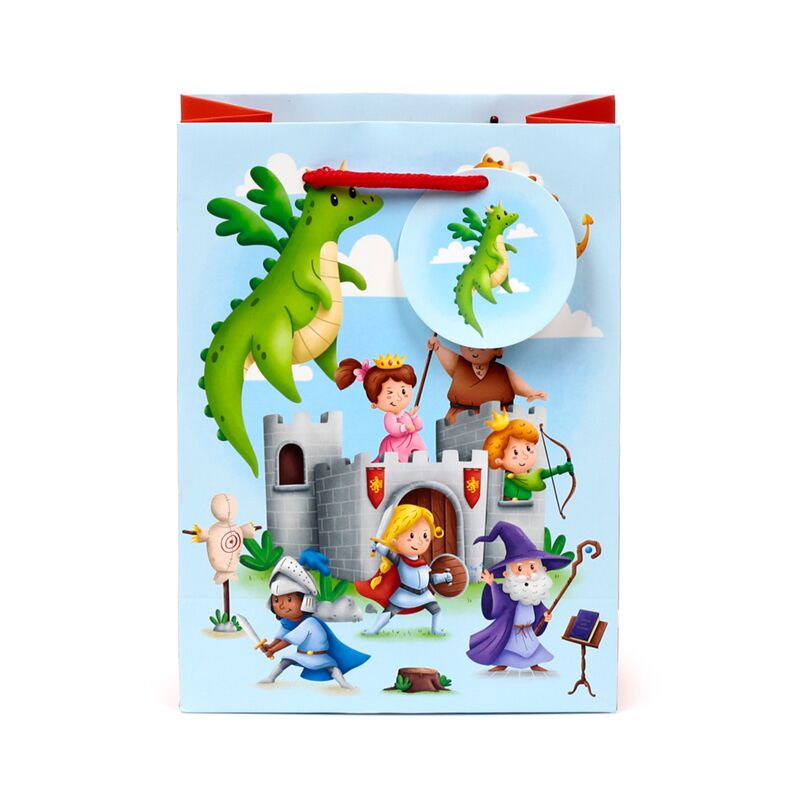 Ritter Draken Geschenktüte Medium