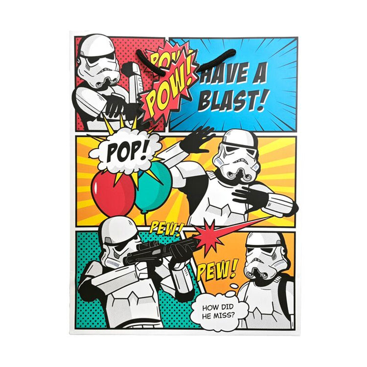 Die originale Stormtrooper-Comic-Geschenktüte groß