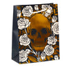 Metallische Zeitplan Rosen - Geschenktüte groß