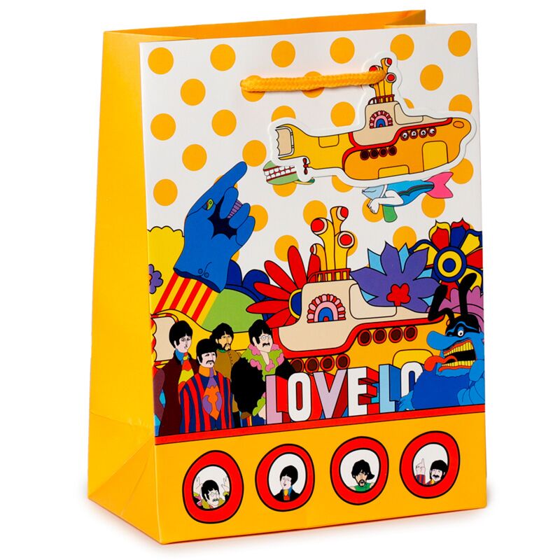 Die Beatles Yellow -U -Boot -Liebe - Geschenktüte Medium