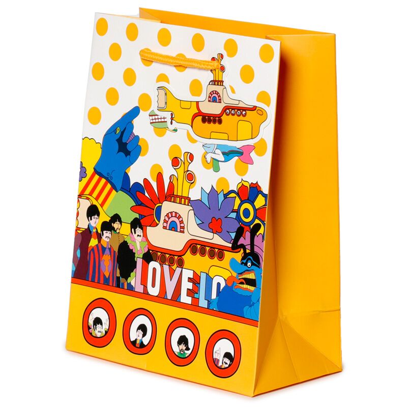 Die Beatles Yellow -U -Boot -Liebe - Geschenktüte Medium