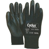 Cycplus Arbeitshandschuhe Pu-Flex Xl (10) Schwarz - afbeelding 1