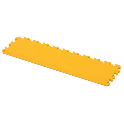Boden Tulpen -Schwellenzyklus 50x13x0.7 cm PVC -Kopplung - Gelb