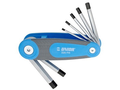 Unior-Taschenmesser-Allen-Tasten 2,5-10 mm Workshop Set