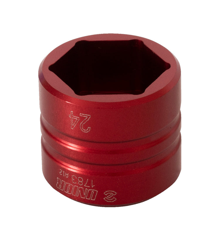 Unior Suspension-Abdeckkappe (eloxiertes Aluminium) 1783 27