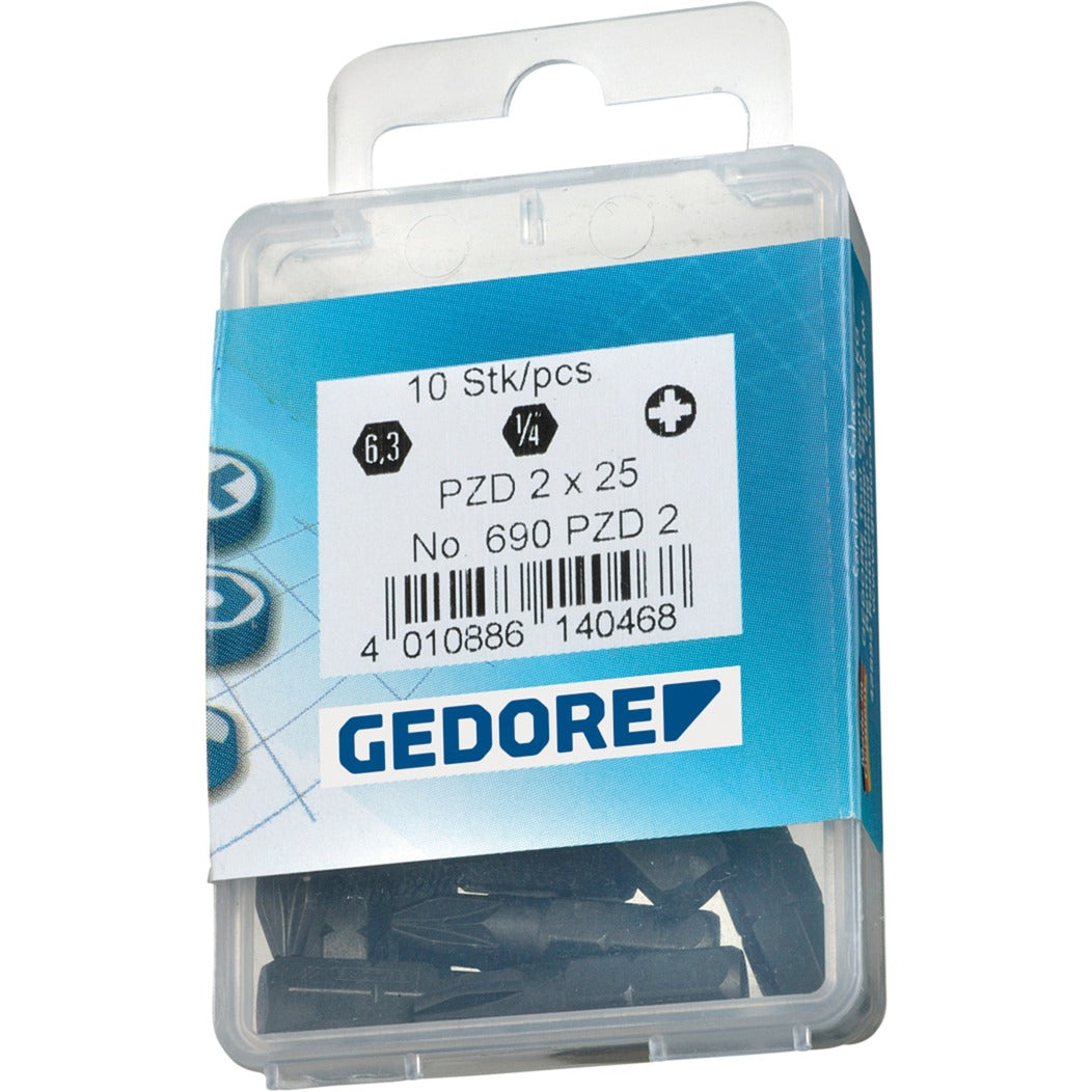 GEDORE -Schraubendreherbits 1 4, PZ2