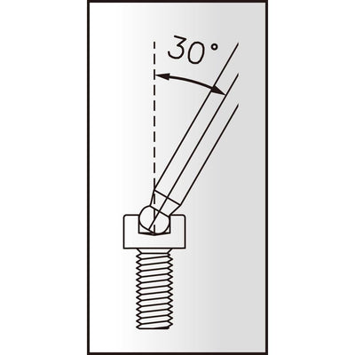 TwinHead-Schraubenschlüssel IceToolz 7M25 – 2,5-mm-Inbusschlüssel