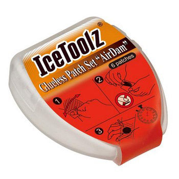 IceToolz Selbstklebende Reifenaufkleber AirDam 24056J5 50 Schachteln à 6 Stück (in Dose)