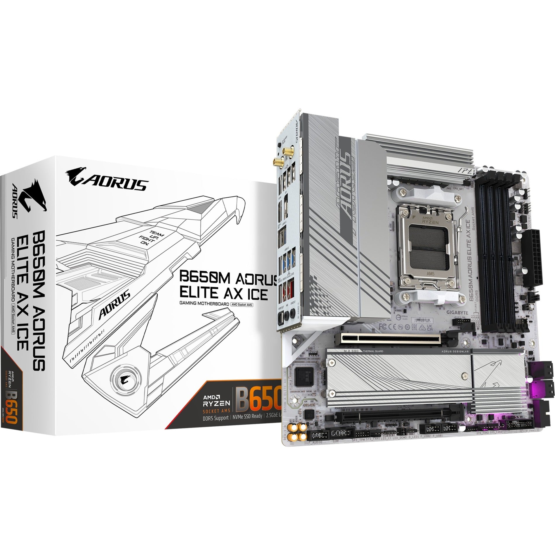 Gigabyte B650m A Elite Axteis