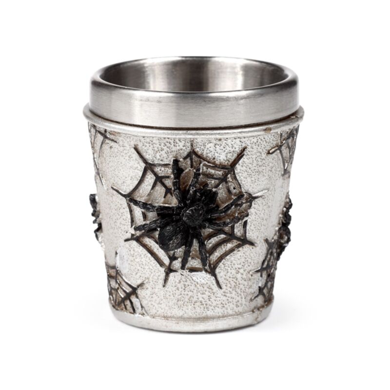 Dekorative Spinnennetz -Cocktailglas Glasglas