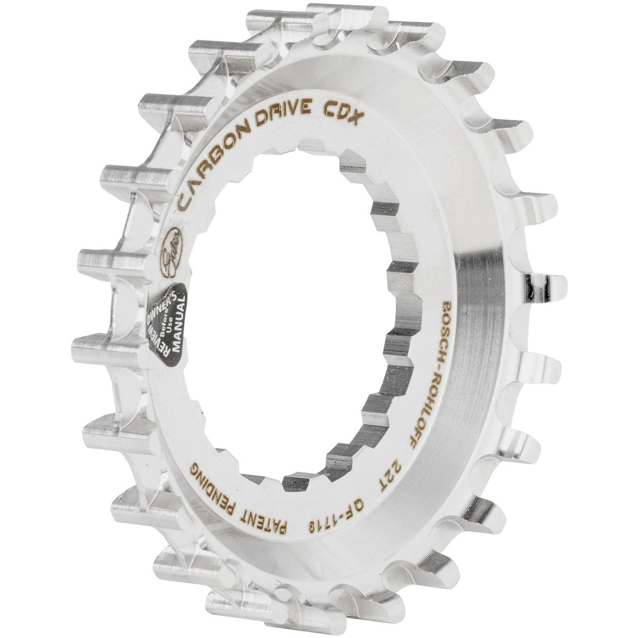 Gates Gear CDX 22T Bosch DM mit Offset für Rohloff