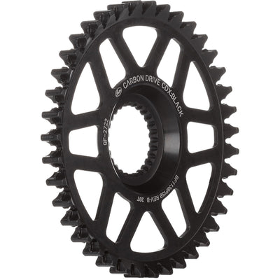 Gates Gear CDX 39T Flossenlinie Ritzelchromolie schwarz