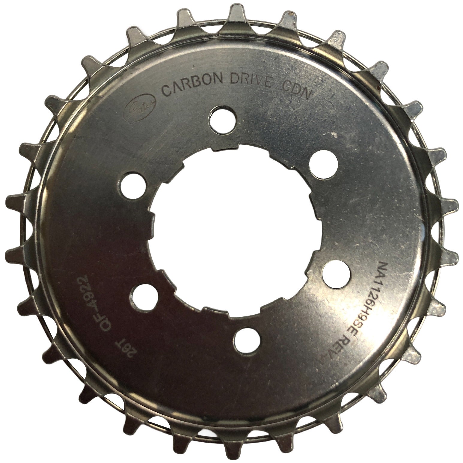 Gates Kettenrad CDN 26t 6b 9-Spline-Nabendrahtflansch