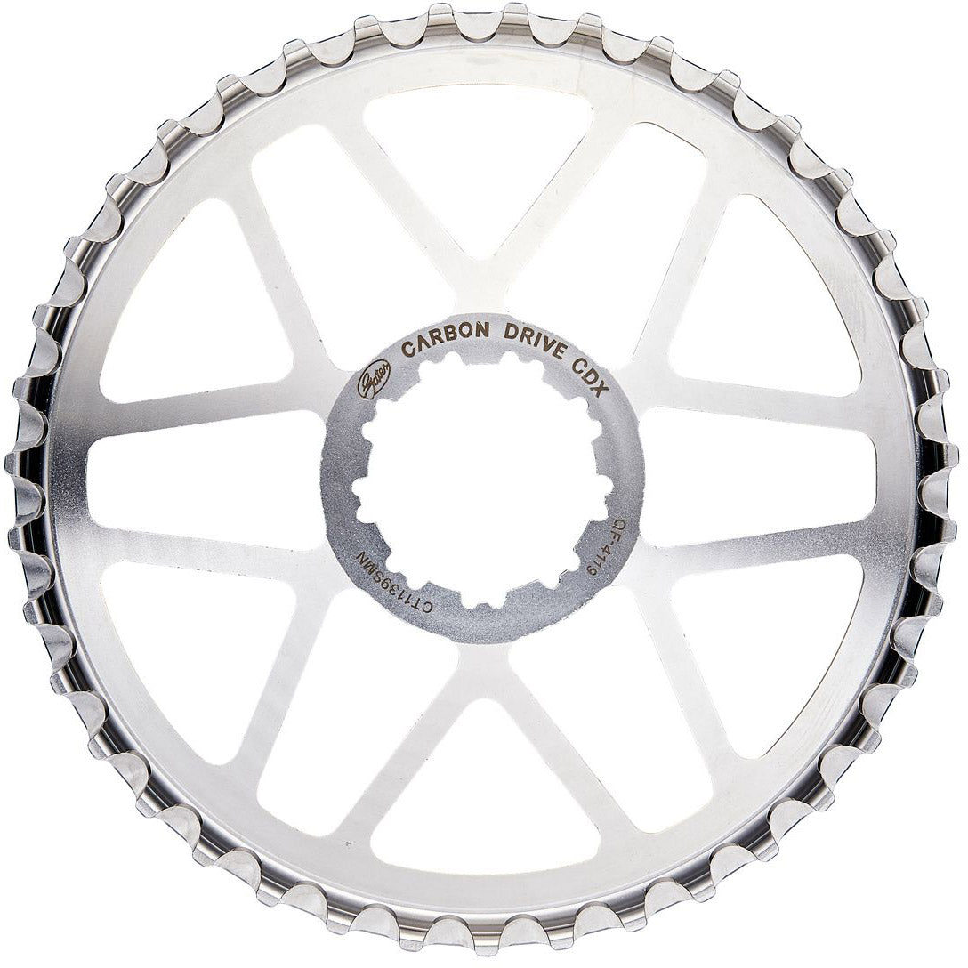 Gates Sprocket CDX 39T Flossenlinie 9-Spline SH. Freewh. Nabe