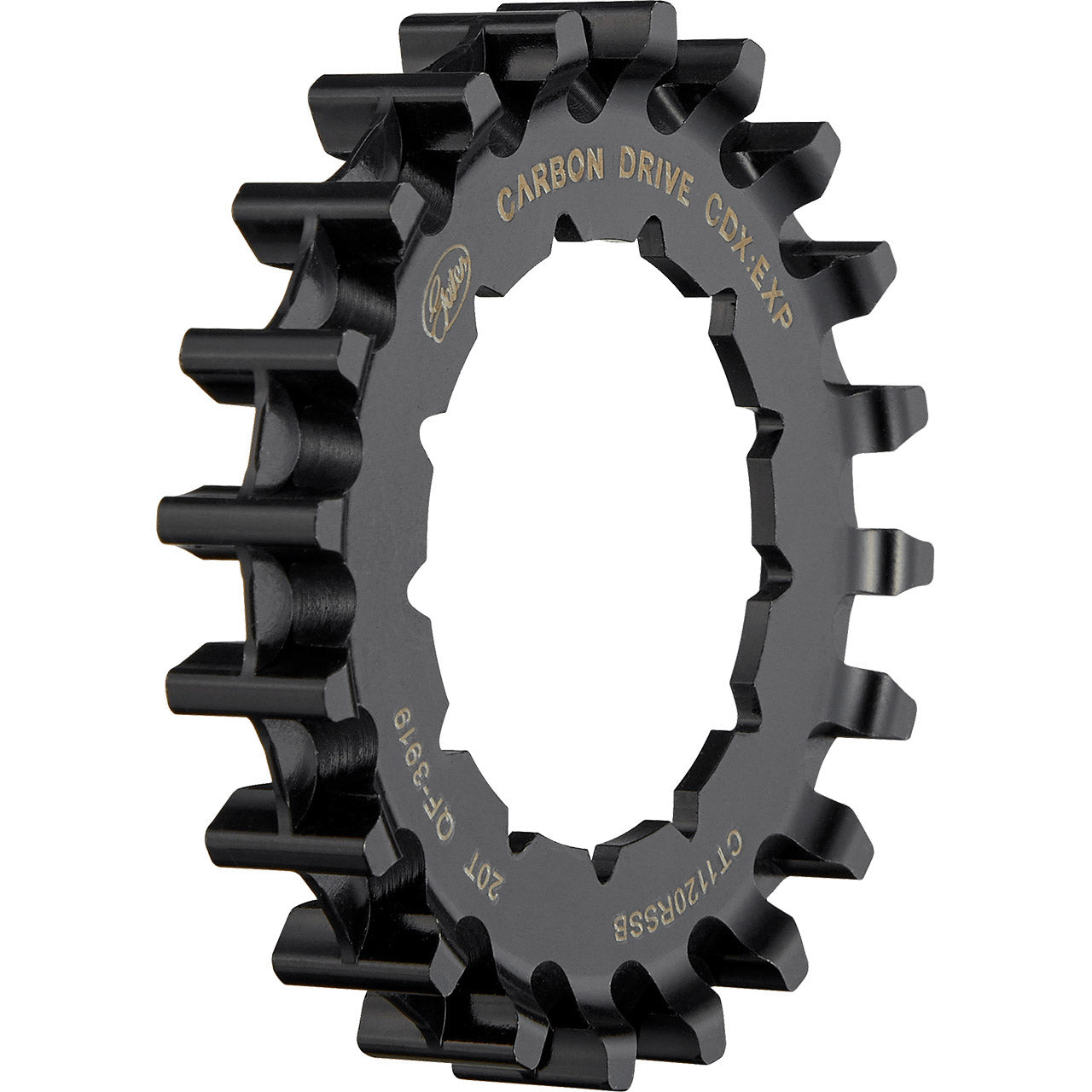 Gates Kettenrad CDX 20t Rohloff Splined Schwarz