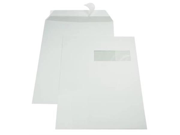 Galerieumschläge ft 229 x 324 mm, Fenster rechts (250 Stück)