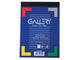 Galerie-Notizblock, Größe 105 x 148 cm (A6), linierter Block mit 100 Blatt