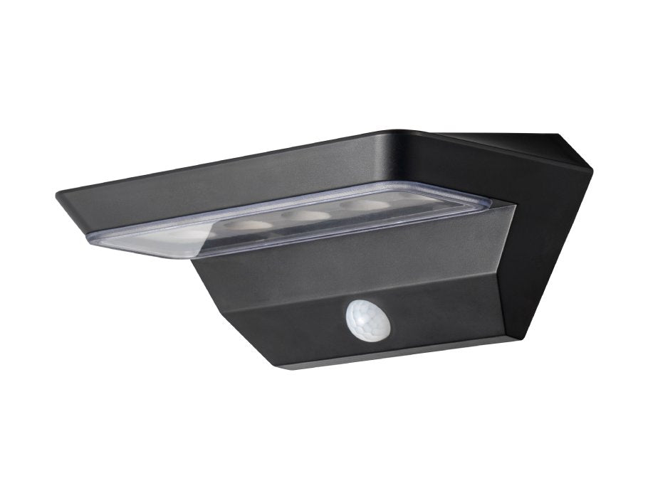 Gizmo Solar Wall Lampe Schwarze Sonnenenergie