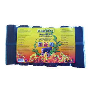 Golden Flame Pini Kay Holzbriketts 10 kg (12 Stück)