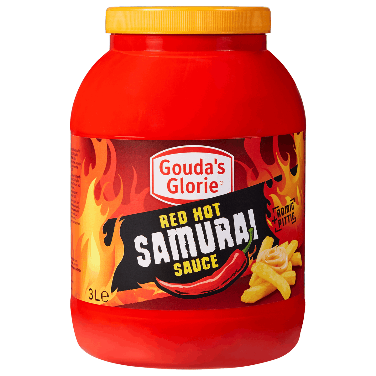 Gouda's Glory Red Hot Samurai Sauce (3 Liter)
