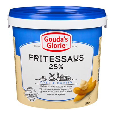 Gouda's Glory Fries Sauce 25 % (10 Liter)