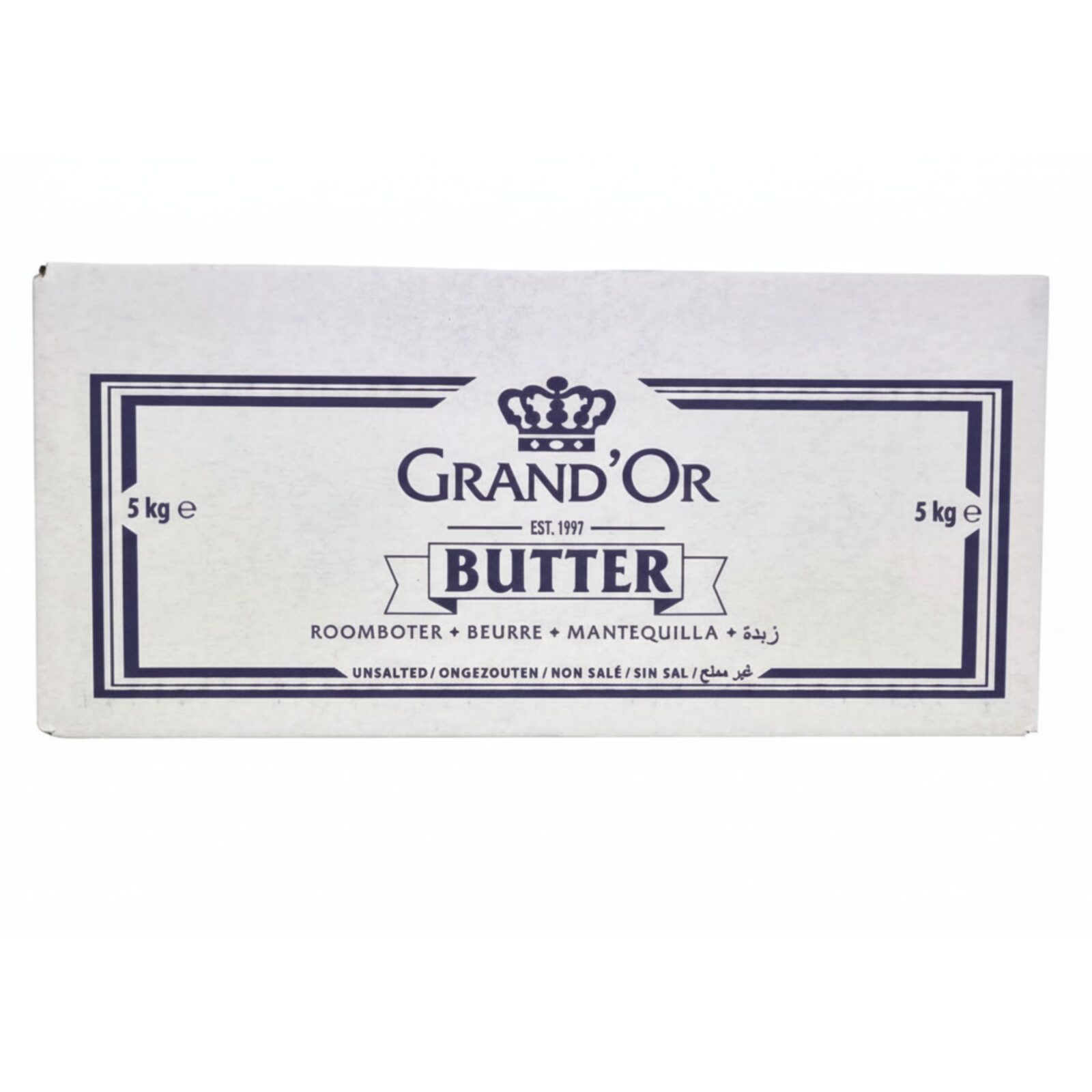 Grand'or-Butter 82 % ungesalzen (5 kg)