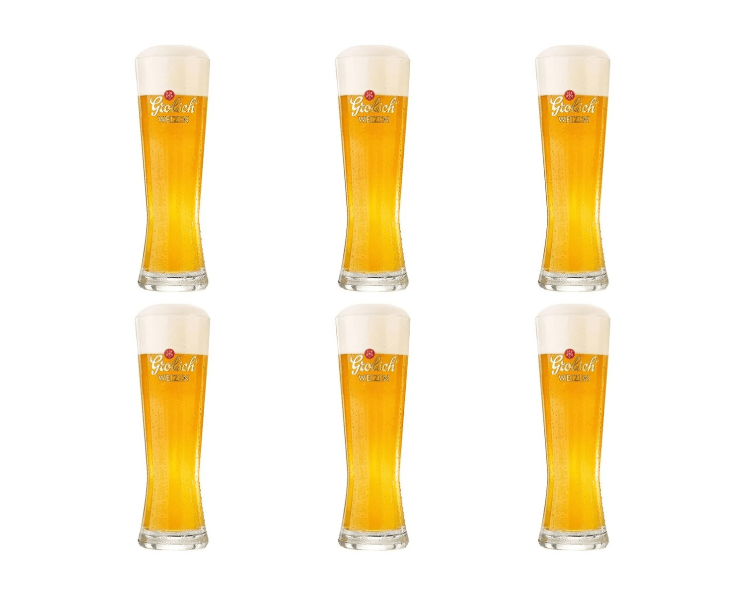 Grolsch reines Weizenglas (6x 30cl)