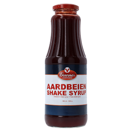Gruno Shakesirup Erdbeere (1 Liter)