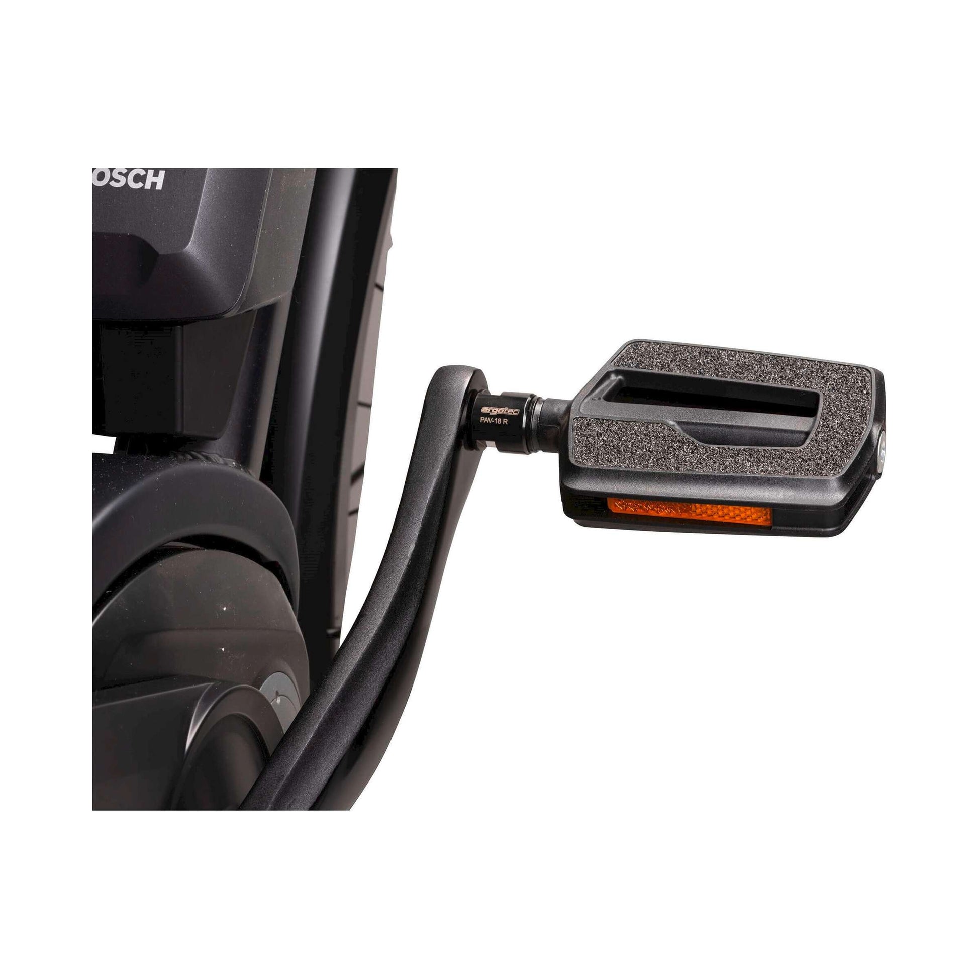 Pedal Asleger 9 16 Ergotec - Edelstahlschwarz