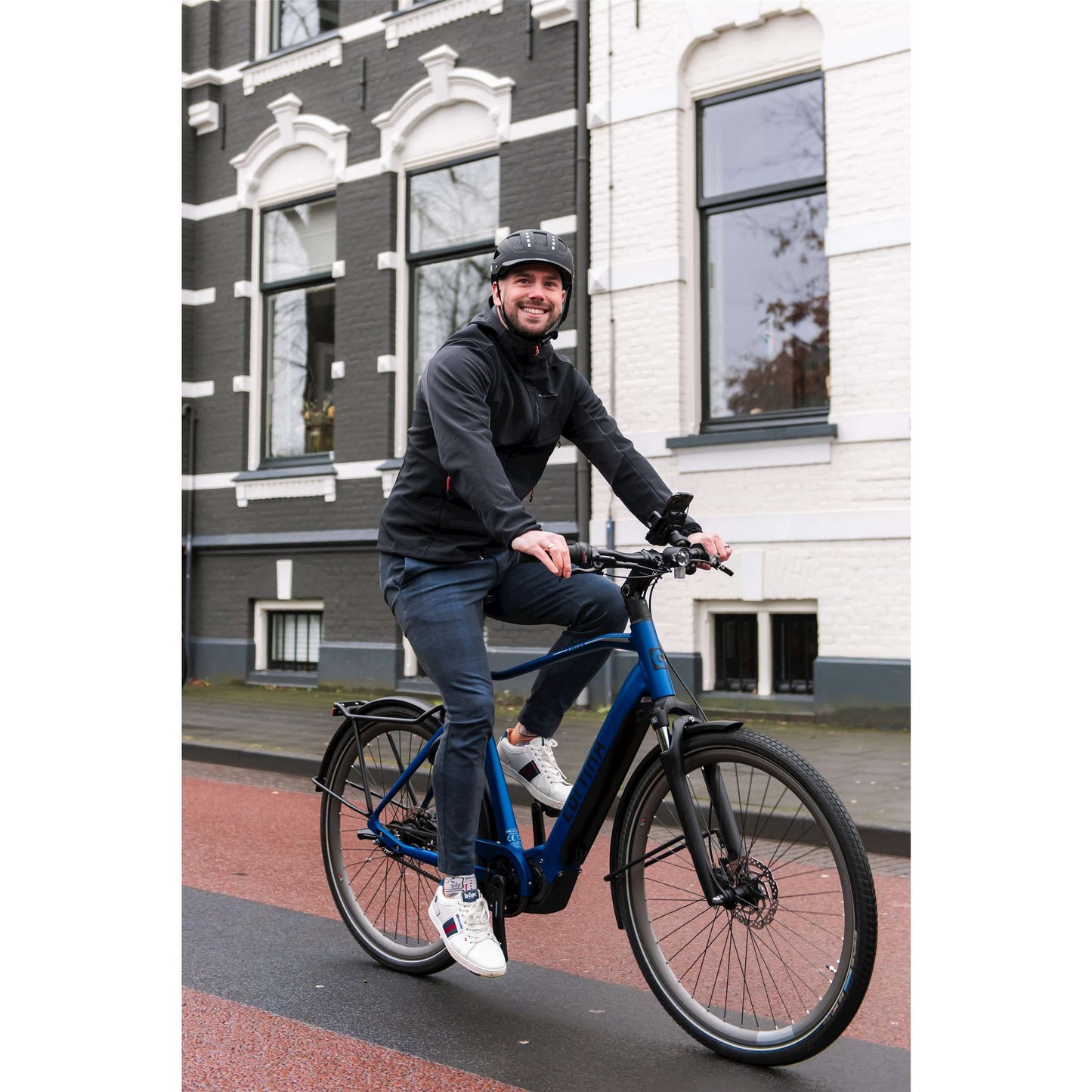 Telefonhalter Ergotec Lenkerrohrmontage - schwarz