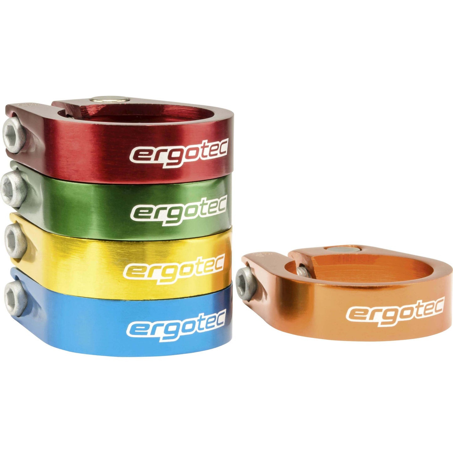 Ergotec Seat Pen Clamp SCI-105 31.8 Rotgelb Oxized