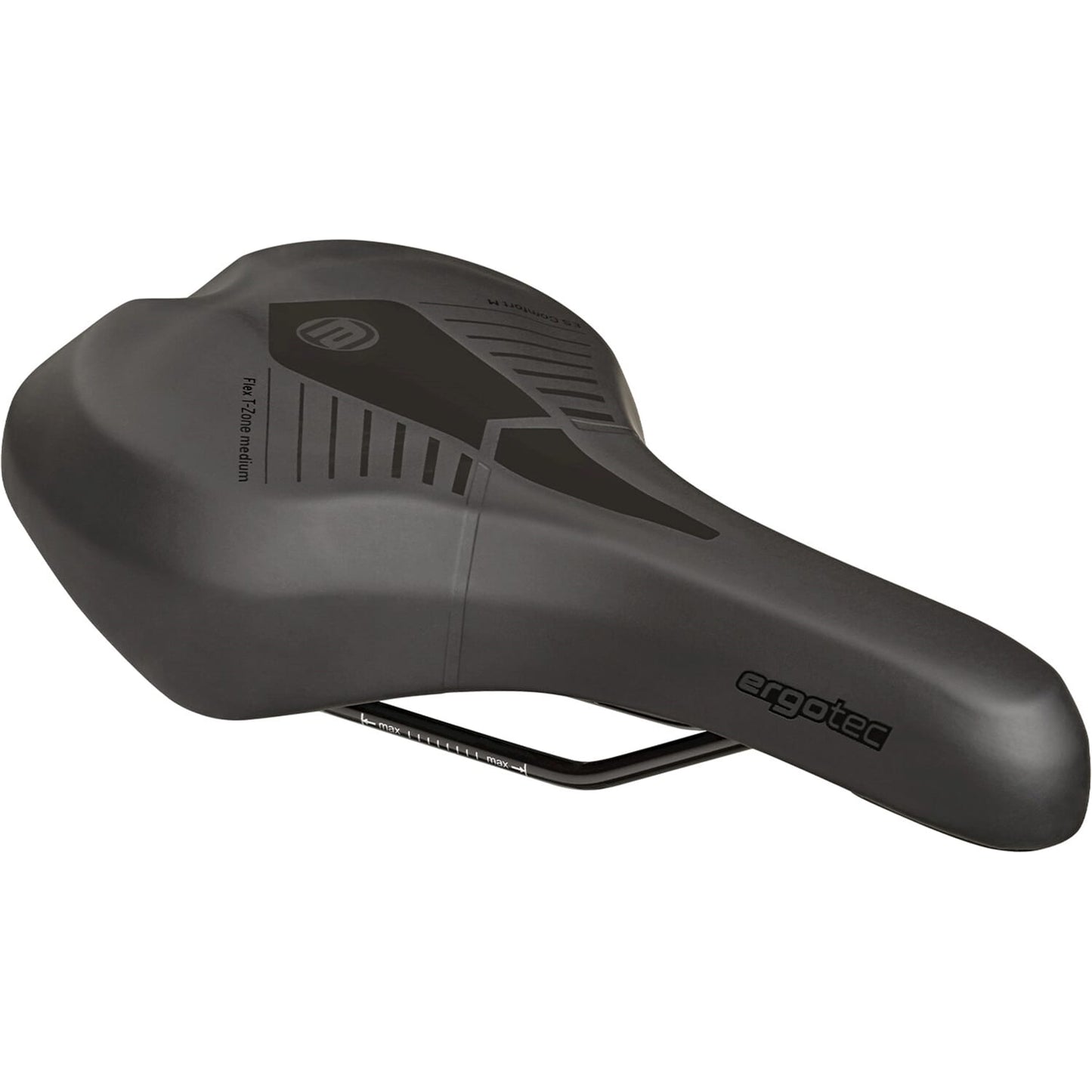 Sattel Ergotec Active S Medium Black