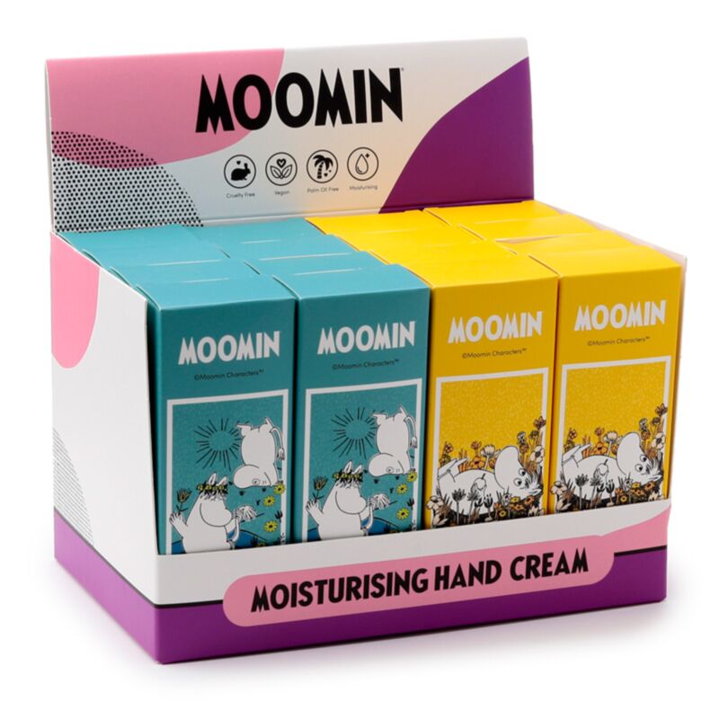 Feuchtigkeitscreme mit Moomin -Feuchtigkeit 75 ml - Erdbeere und Orange