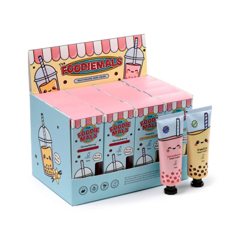 Foodiemals Bubble Tea Feuchtigkeitsende Handcreme 75ml