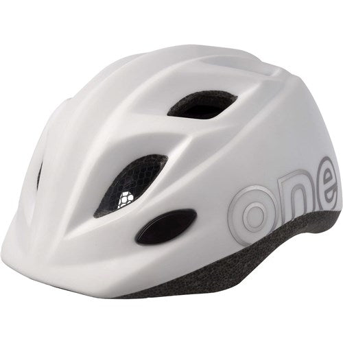 Kinderhelm xs 46-53cm Bobike One Plus mattweiß