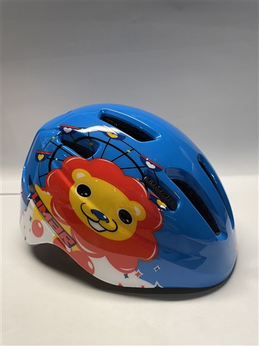 Limar Kinderhelm S 46-52 cm Limar Happy Lion Blue Blau