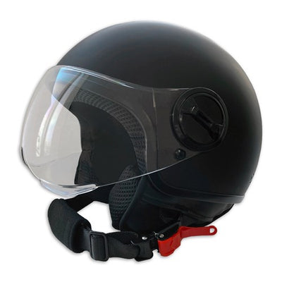 Pro-tect Protect Urban Helm XL für Scooter- und Fahrrad-ECE-Qualitätsmarke Schwarz