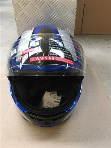 LP Integraalhelm L 59-60 cm Race Blue Silber