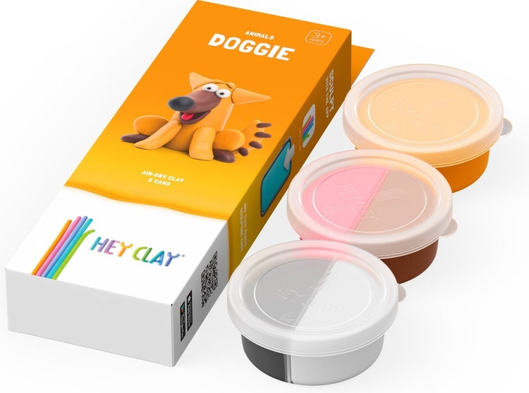 Hey-Clay Doggie 3 Dosen Modelliermasse