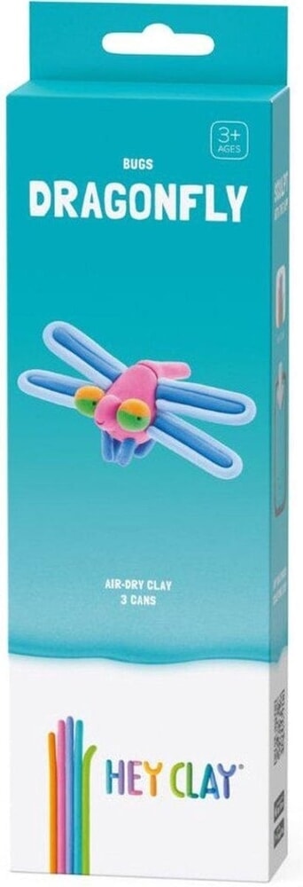 Hey-Clay Insekt Libelle 3 Dosen Modelliermasse