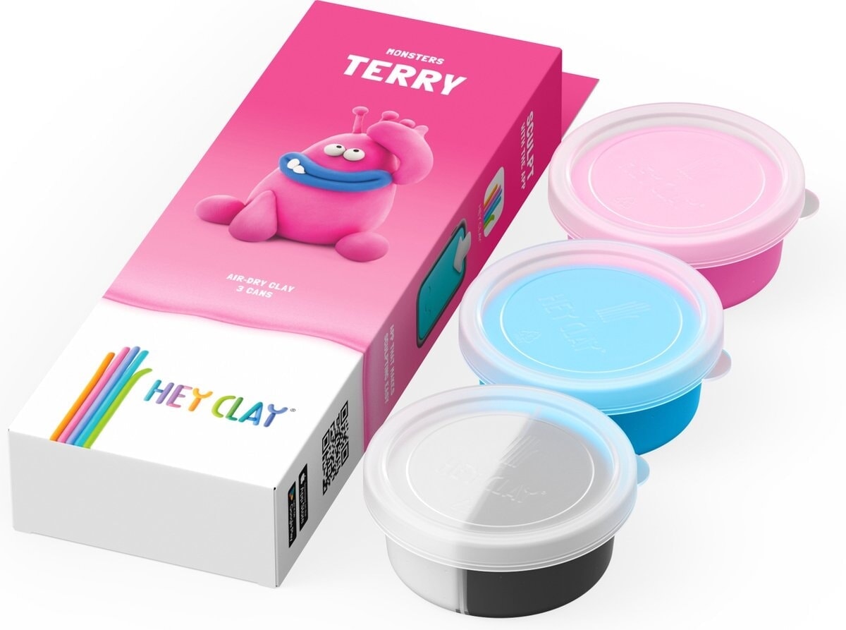 Hey-Clay Terry 3 Dosen Modelliermasse