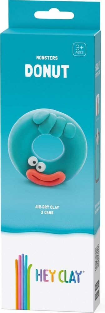 Hey-Clay Donuts 3 Dosen Modelliermasse