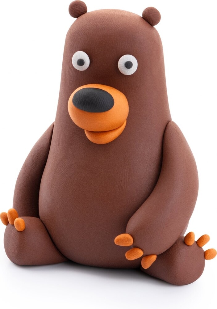 Hey-Tonbär 3 Dosen Modelliermasse