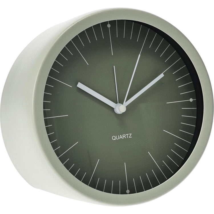 Home-Styling-Uhr aus Metall, stehend, 15 x 7 cm