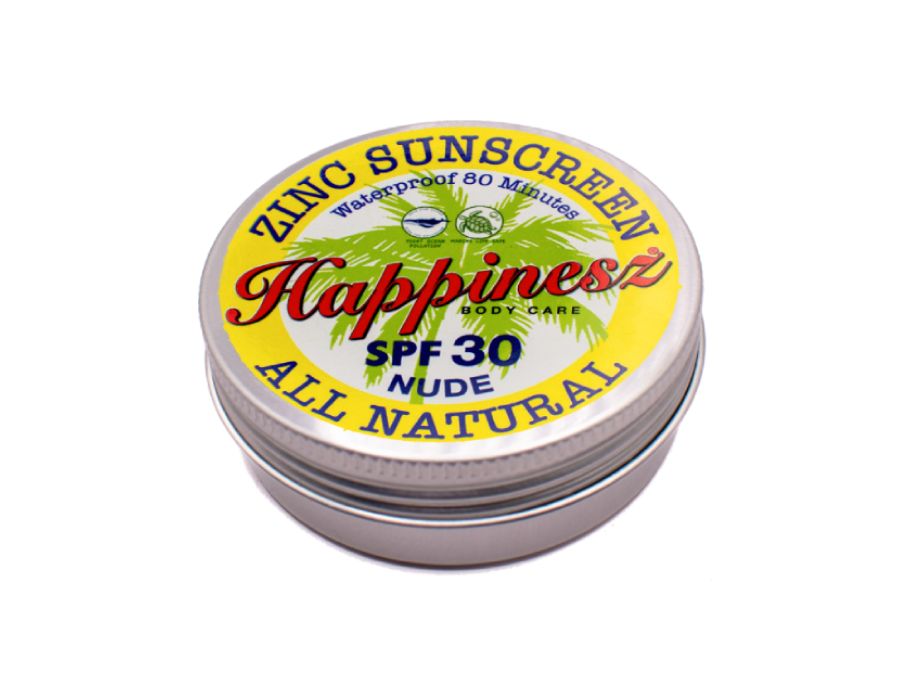 Happinesz Sunscreen SPF 30 Zink Nackt