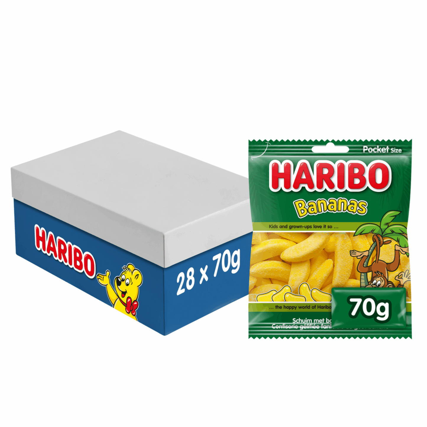 Haribo Bananenbeutel (28x 70gr)