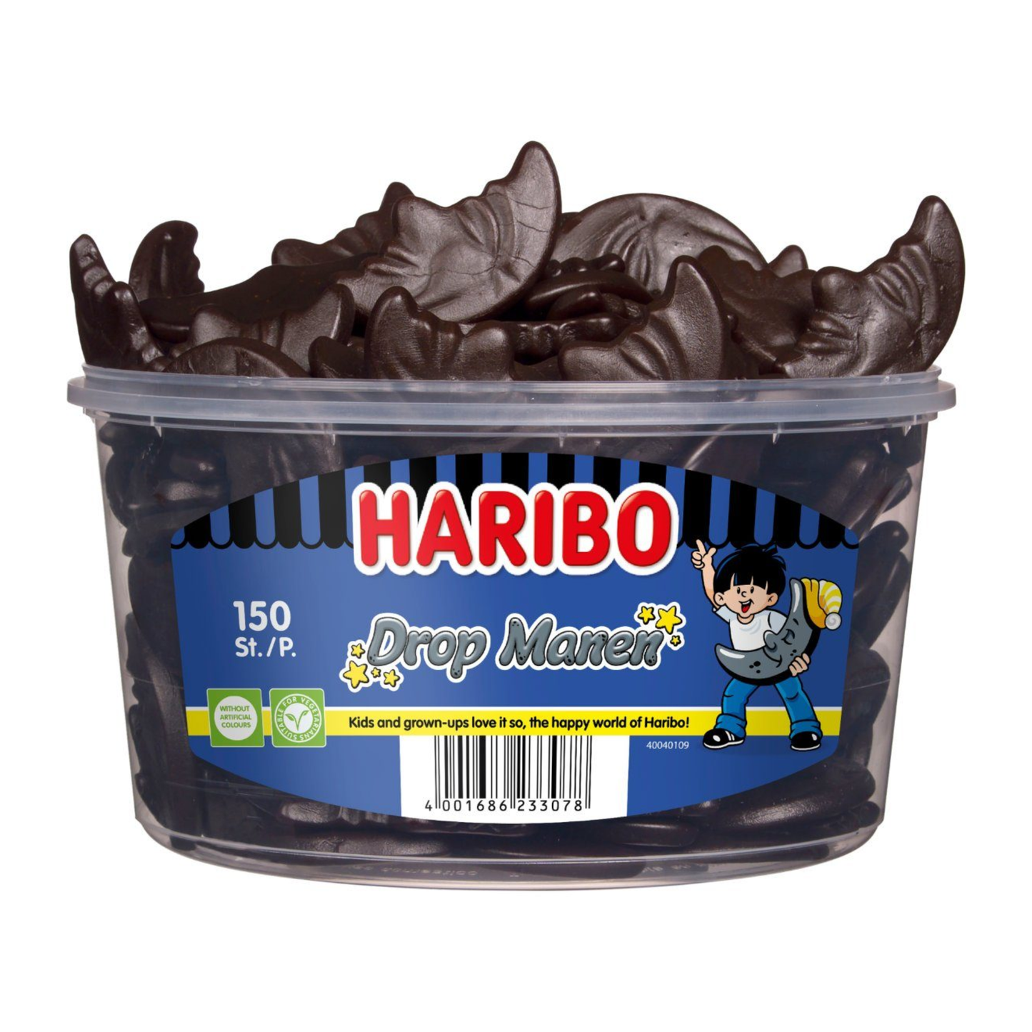 Haribo Lakritz-Halbmonde (150 Stück)
