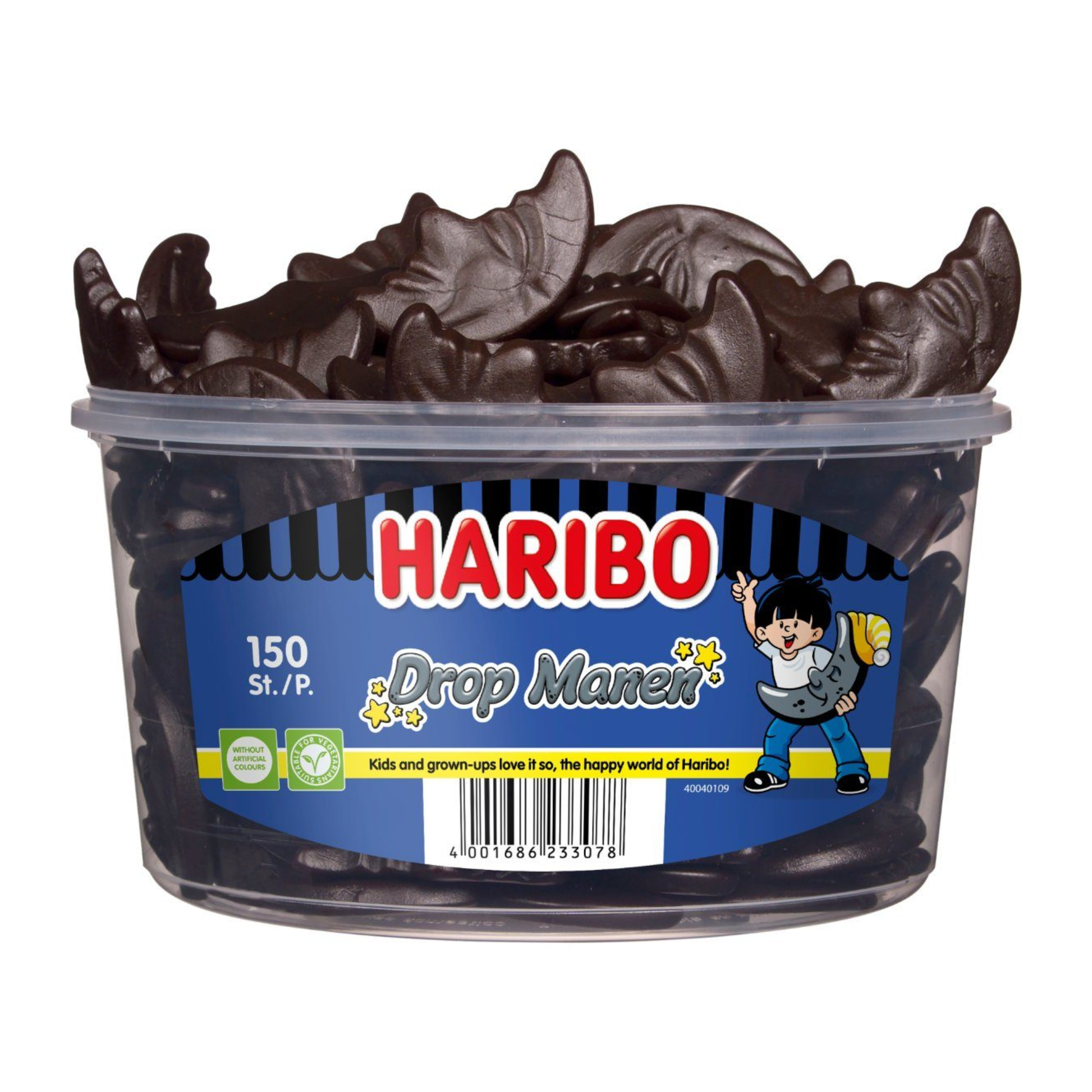 Haribo Lakritz-Halbmonde (150 Stück)