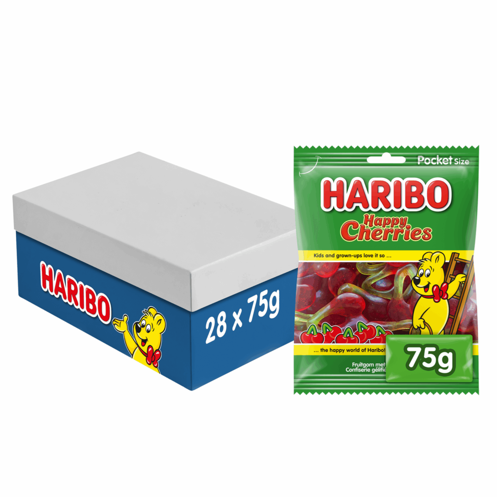 Haribo Glückskirschen (28x 75gr)