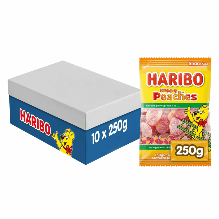 Haribo Pfirsichbeutel (10x 250gr)